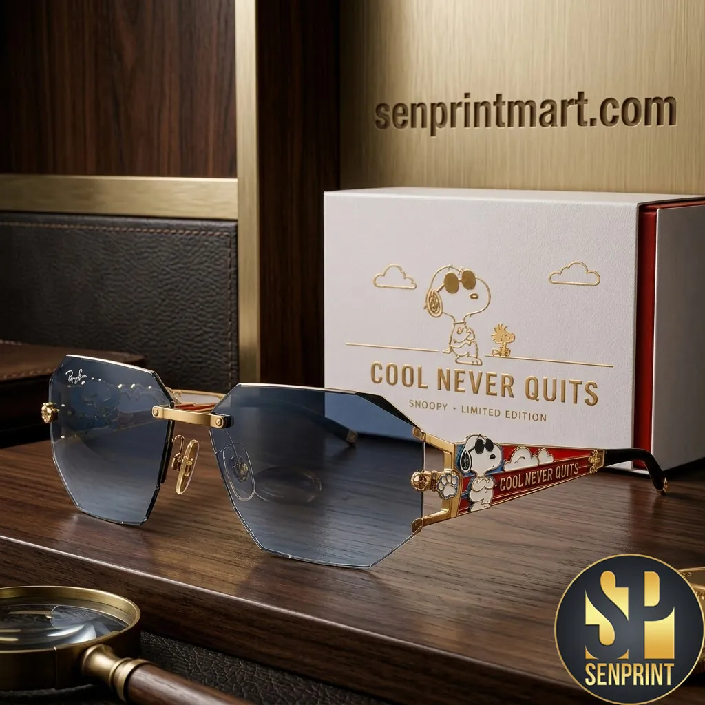 Snoopy Cool Never Quits Limited Edition Unisex Sunglasses