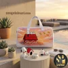Snoopy Bloom With Happiness Floral Print Travel Duffle Bag Snoopy Bloom With Happiness Floral Print Travel Duffle Bag