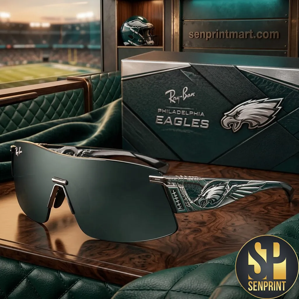 Philadelphia Eagles Ray-Ban Premium Unisex Sport Sunglasses