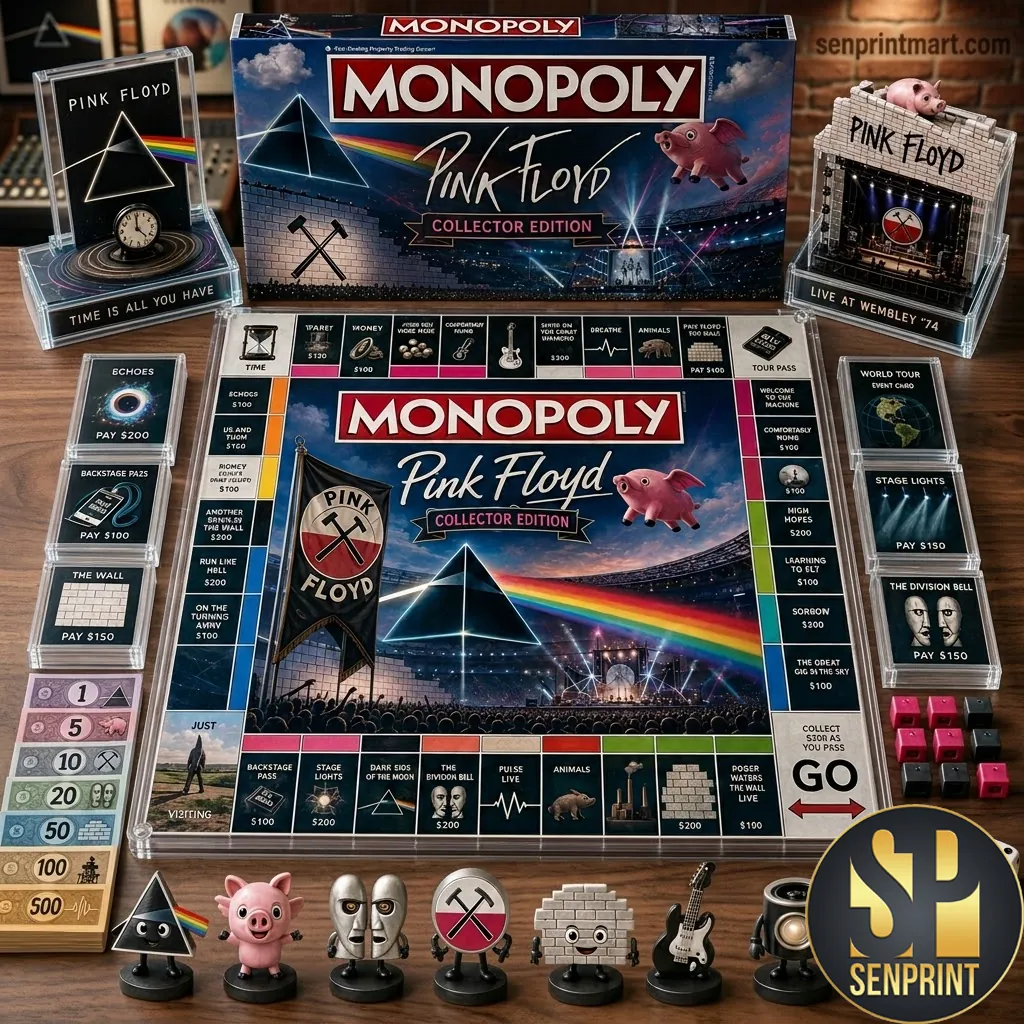 Pink Floyd Monopoly Collector Edition Board Game