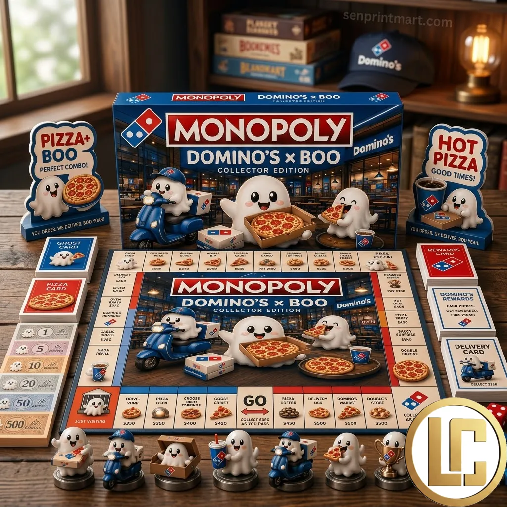 Monopoly Domino’s x Boo Collector Edition Board Game