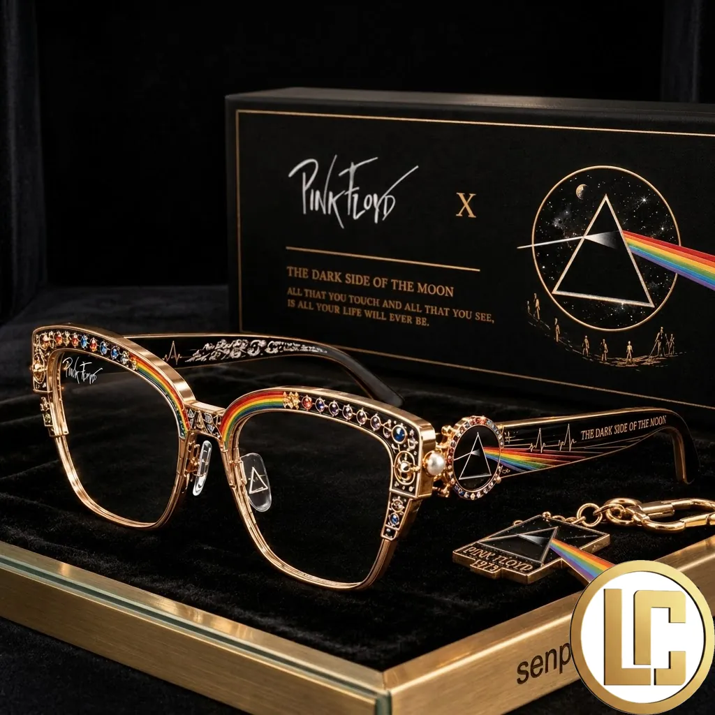 Pink Floyd The Dark Side Of The Moon Premium Luxury Sunglasses