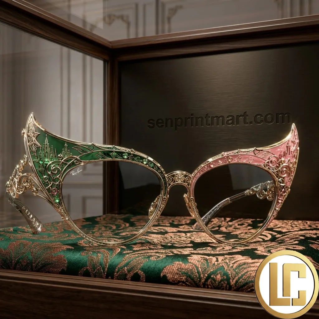 Premium Fairytale Castle Inspired Luxury Cat Eye Sunglasses