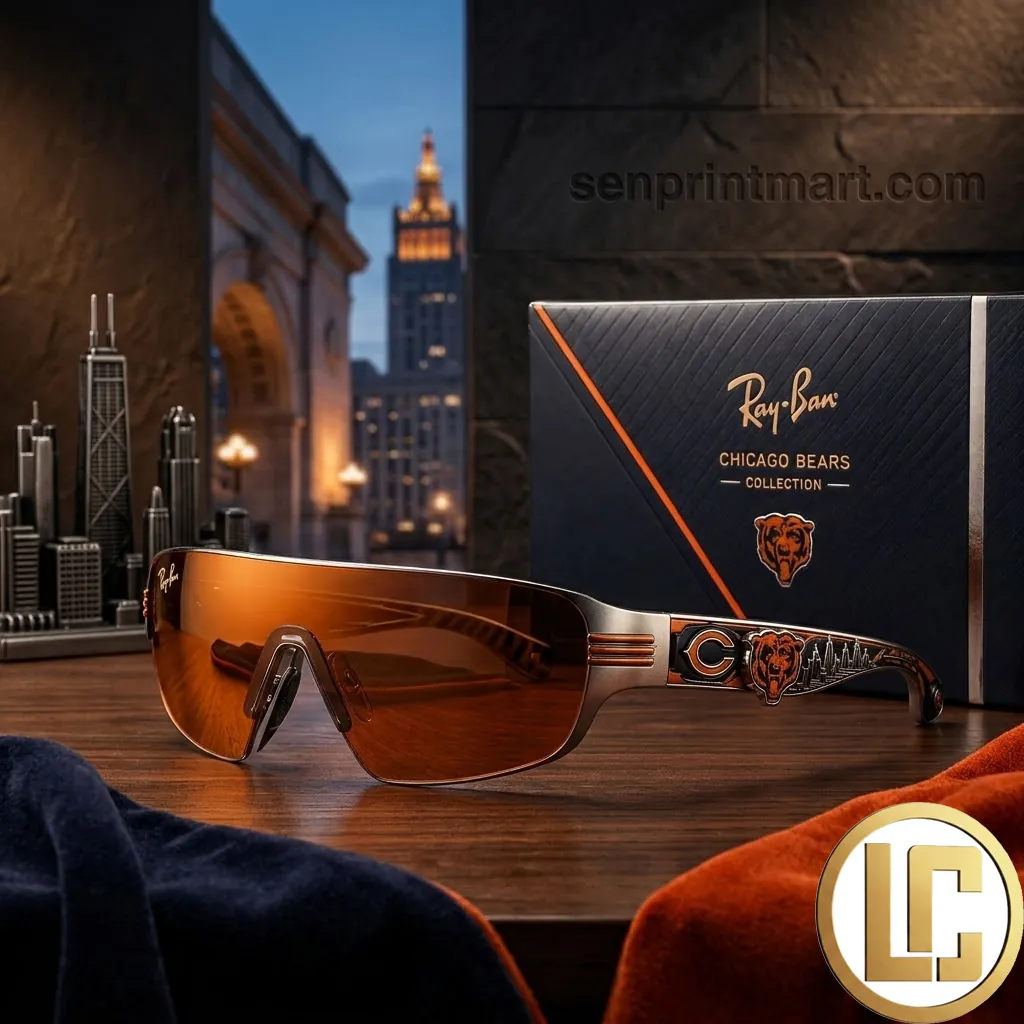 Ray-Ban Chicago Bears NFL Limited Edition Premium Sunglasses
