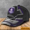 Fremantle Dockers AFL Personalized Custom Name 3D Graphic Purple All Over Print Baseball Cap