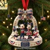 Personalized Beauty And The Beast Couple Ornament For Anniversary Personalized Beauty And The Beast Couple Ornament For Anniversary