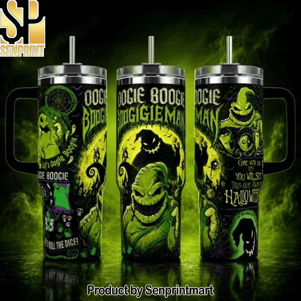 Oogie Boogie Nightmare Before Christmas 40oz Stainless Steel Tumbler