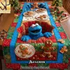 Personalized Frozen Winter Village Holiday Table Runner Personalized Frozen Winter Village Holiday Table Runner
