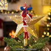 Tom and Jerry Caught Up In Christmas Personalized Acrylic Tree Topper Tom and Jerry Caught Up In Christmas Personalized Acrylic Tree Topper