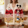 Personalized Winnie The Pooh 100th Anniversary V-Neck Cardigan