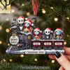 Mickey and Minnie Mouse Castle Personalized Christmas Ornament Mickey and Minnie Mouse Castle Personalized Christmas Ornament