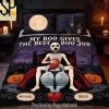Harry Potter 25th Anniversary Hogwarts Gold Print Bedding Set Harry Potter 25th Anniversary Hogwarts Gold Print Bedding Set