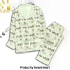Winnie the Pooh Honeycomb Print Satin Pajama Set Winnie the Pooh Honeycomb Print Satin Pajama Set