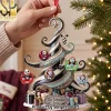 Star Wars Personalized Family Christmas Wreath Acrylic Ornament Star Wars Personalized Family Christmas Wreath Acrylic Ornament