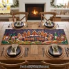 Personalized Disney Toile de Jouy Gingerbread Family Table Runner Personalized Disney Toile de Jouy Gingerbread Family Table Runner