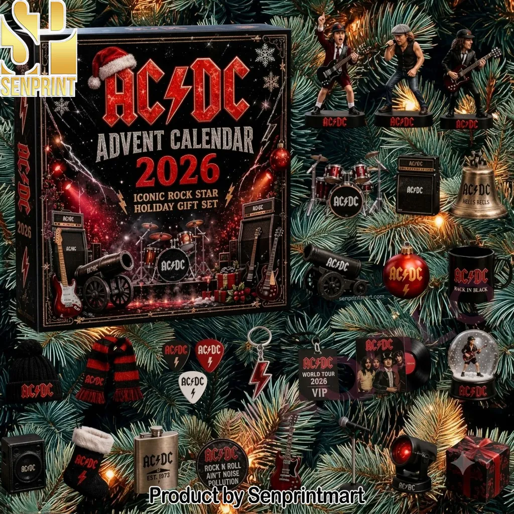 AC/DC Iconic Rock Star 2026 Holiday Collectible Advent Calendar