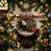 Personalized Up Inspired Couple Wedding Hot Air Balloon Christmas Ornament Personalized Up Inspired Couple Wedding Hot Air Balloon Christmas Ornament