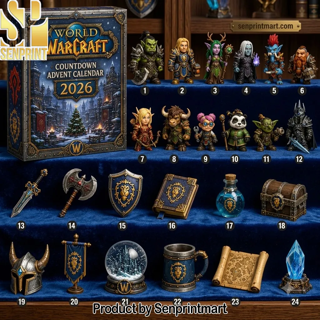 World of Warcraft 2026 Limited Edition Countdown Advent Calendar