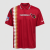 Arizona Cardinals NFL Men's Premium Zigzag Side Stripe Performance Polo Shirt