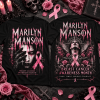 Marilyn Manson Breast Cancer Awareness Month Pink Ribbon Gothic Rock Graphic T-Shirt