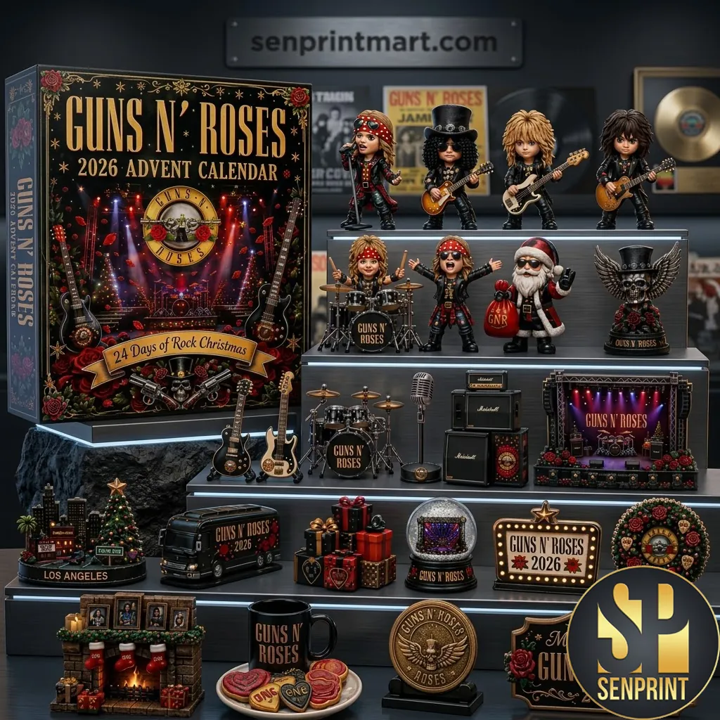 Guns N’ Roses 2026 Official Rock Band 24-Piece Advent Calendar