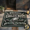 San Francisco 49ers Sundays Are Sacred Gold Rush Fan Door Mat