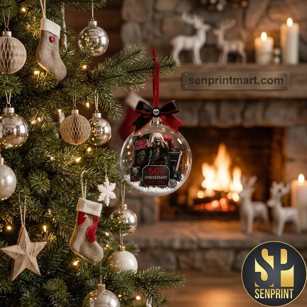 Iron Maiden 50th Anniversary Commemorative Christmas Ornament