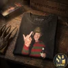 Jason Voorhees And Michael Myers Horror Movie Heart Vintage T-Shirt