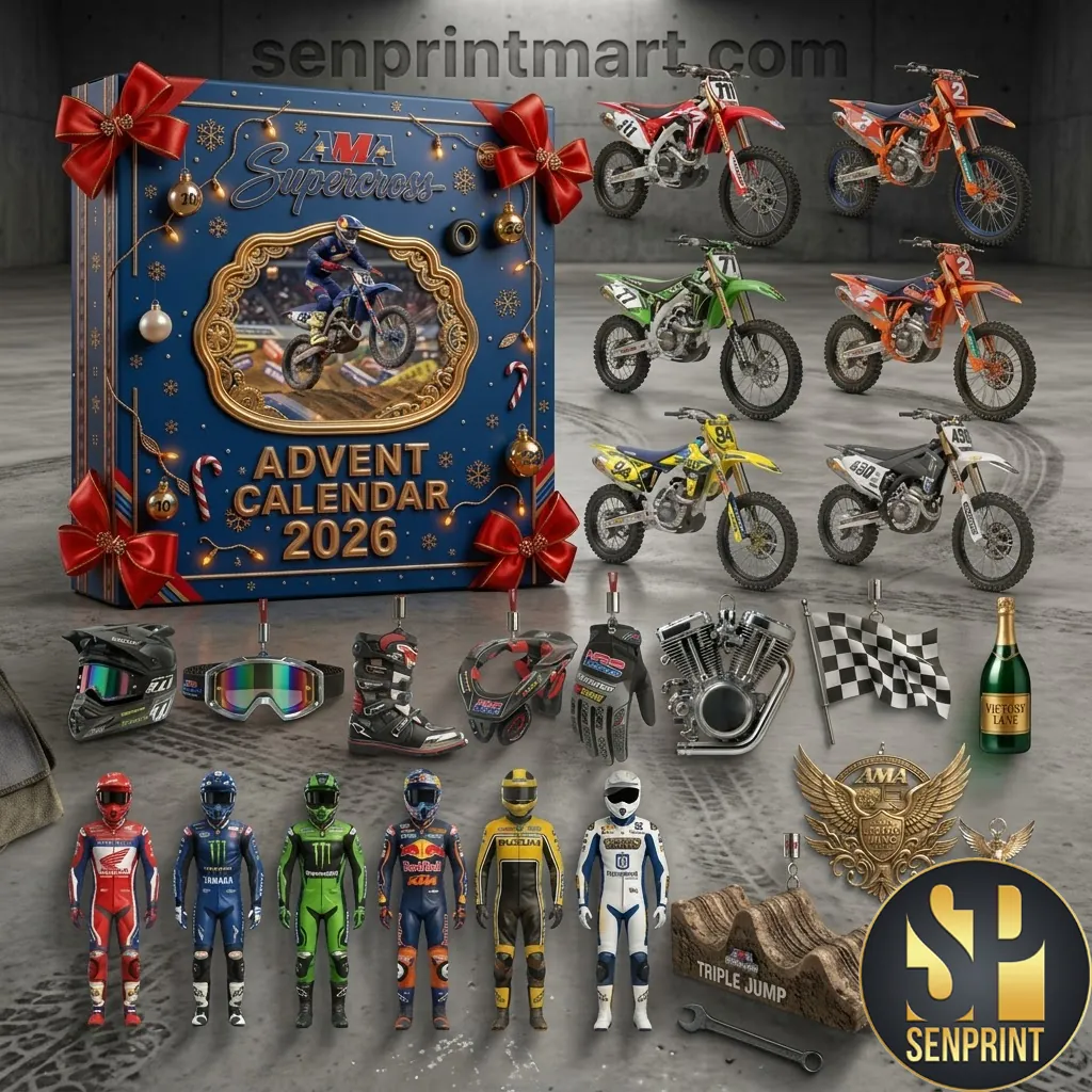 AMA Supercross 2026 Official Racing Miniature Advent Calendar