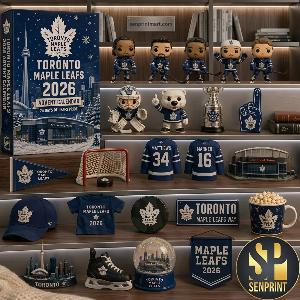 Toronto Maple Leafs 2026 NHL Official Team 24-Day Advent Calendar