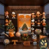 Autumn Silly Goose 24 Piece Acrylic Ornament Advent Calendar