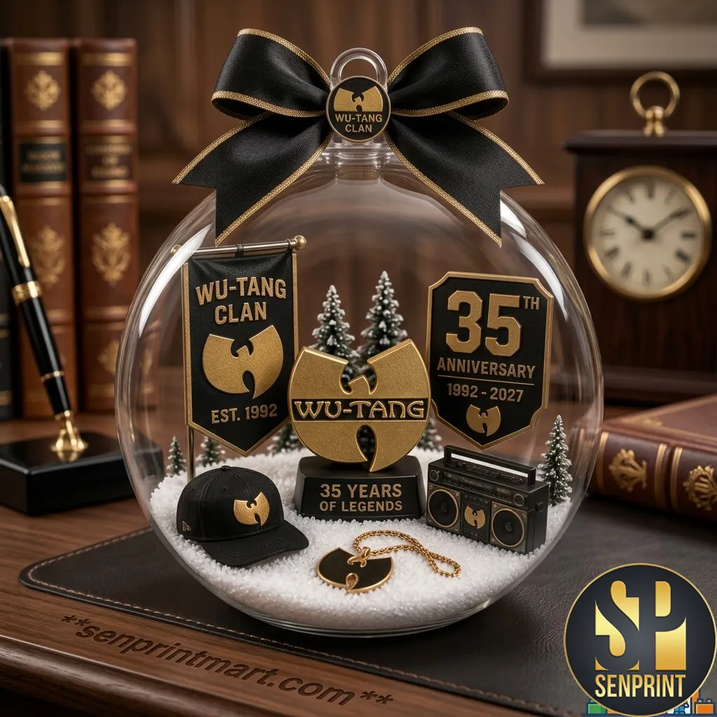 Wu-Tang Clan 35th Anniversary 1992-2027 Limited Edition Christmas Ornament