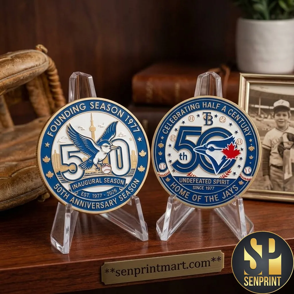 Toronto Blue Jays 50th Anniversary Founding Season Commemorative Coin