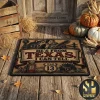 Personalized Leave It On The Doorstep Funny Christmas Doormat Personalized Leave It On The Doorstep Funny Christmas Doormat