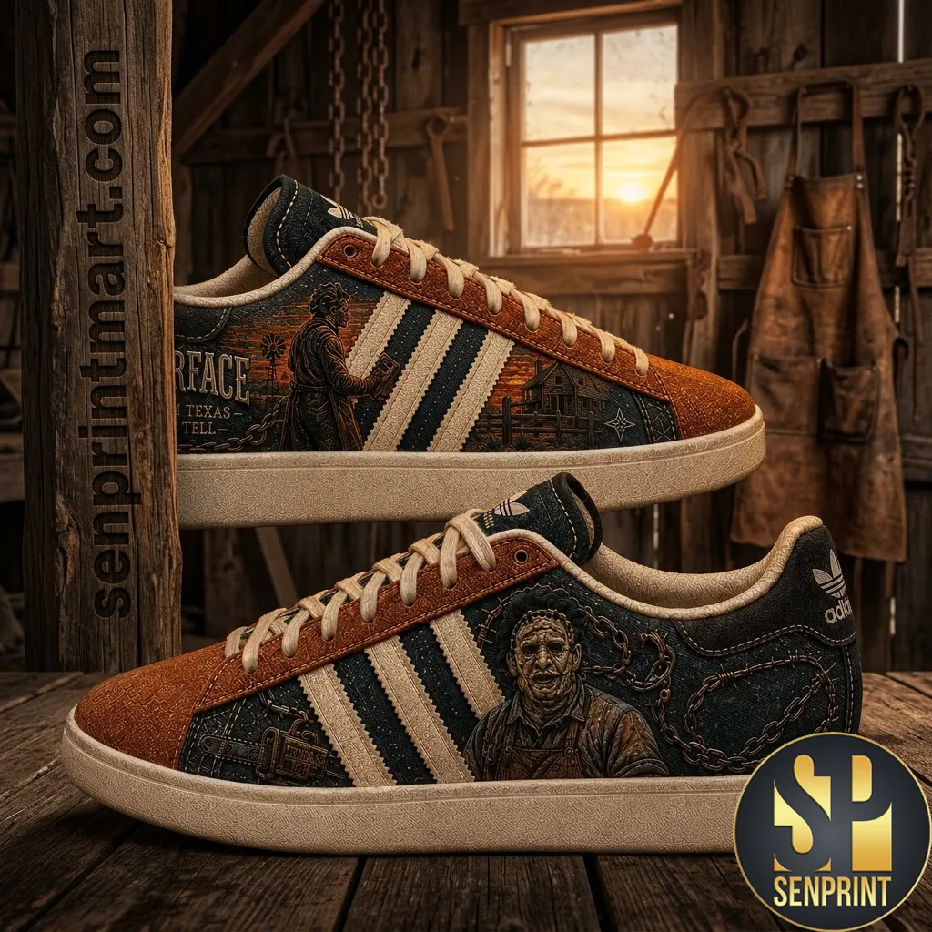 Texas Chainsaw Massacre Leatherface Premium Casual Shoes