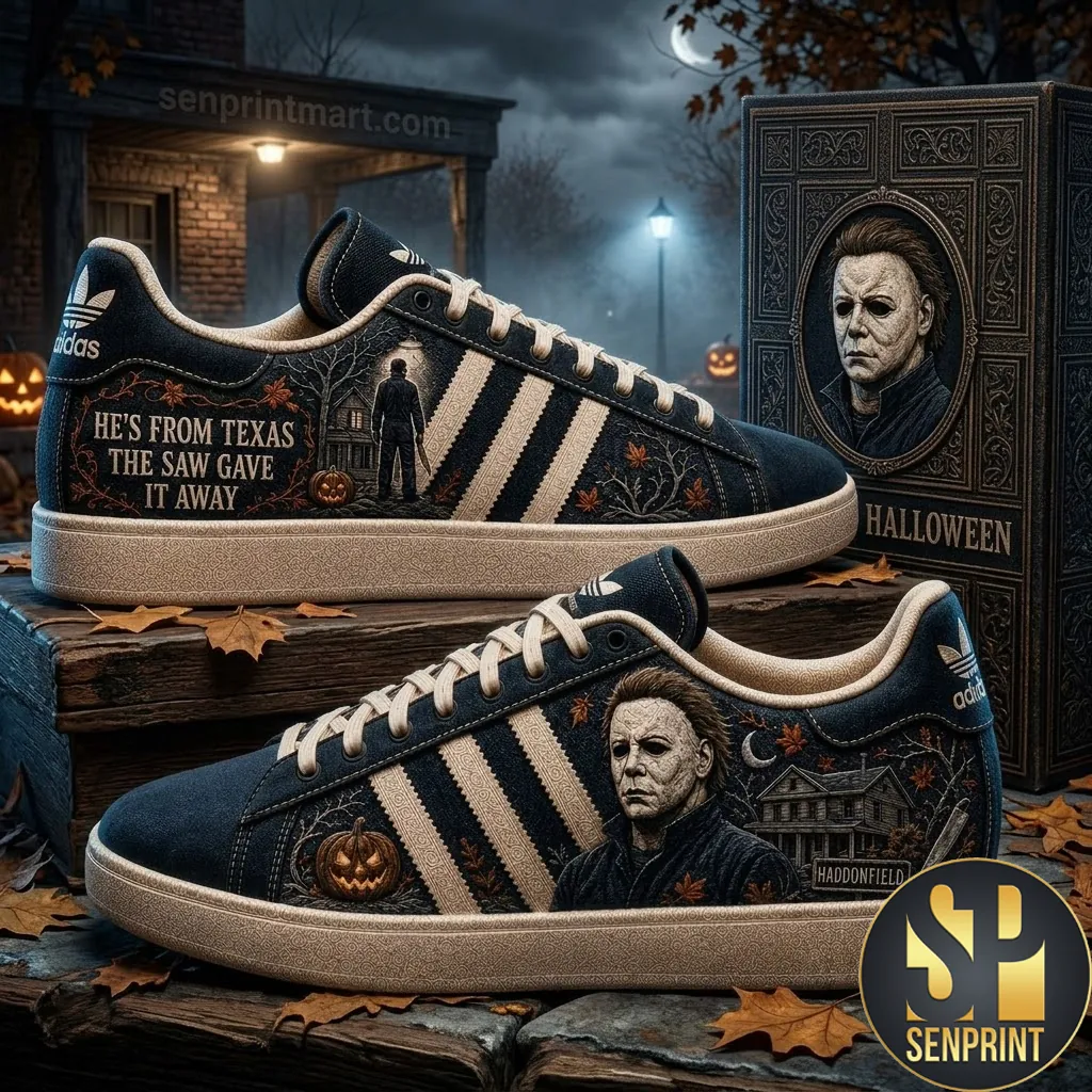 Michael Myers Halloween Horror Movie Premium Casual Shoes