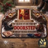 Personalized Leave It On The Doorstep Funny Christmas Doormat Personalized Leave It On The Doorstep Funny Christmas Doormat