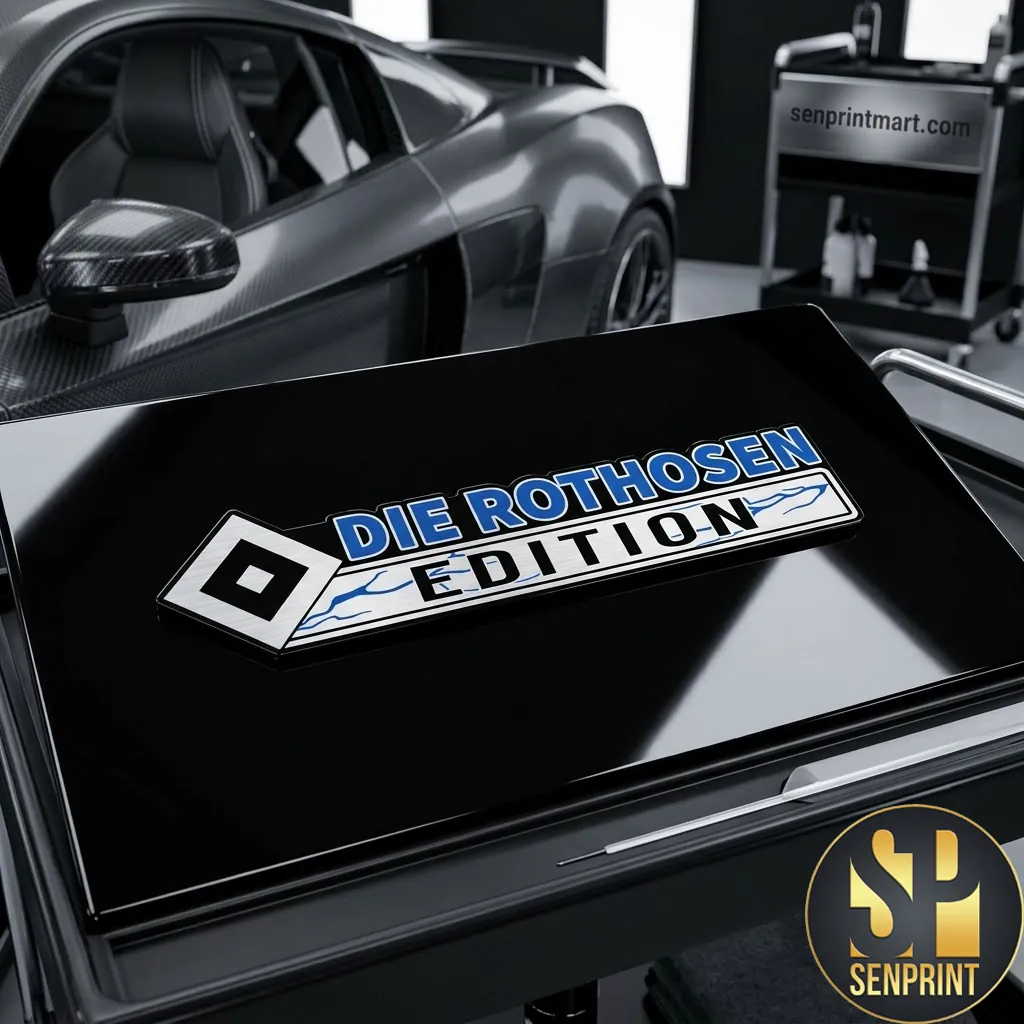 Die Rothosen Edition Premium Metal Car Emblem
