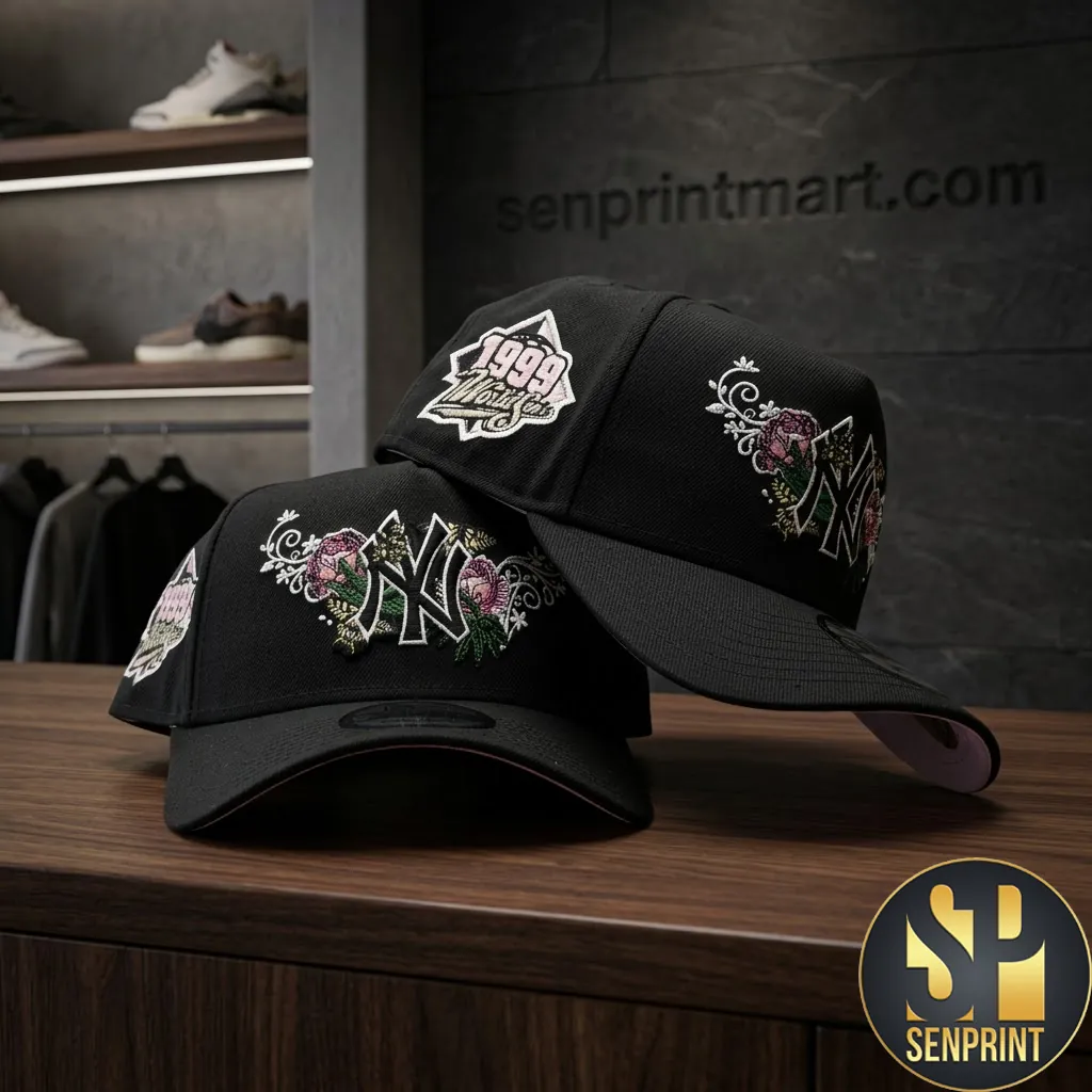 New York Yankees 1999 World Series Butterfly Logo Snapback Hat