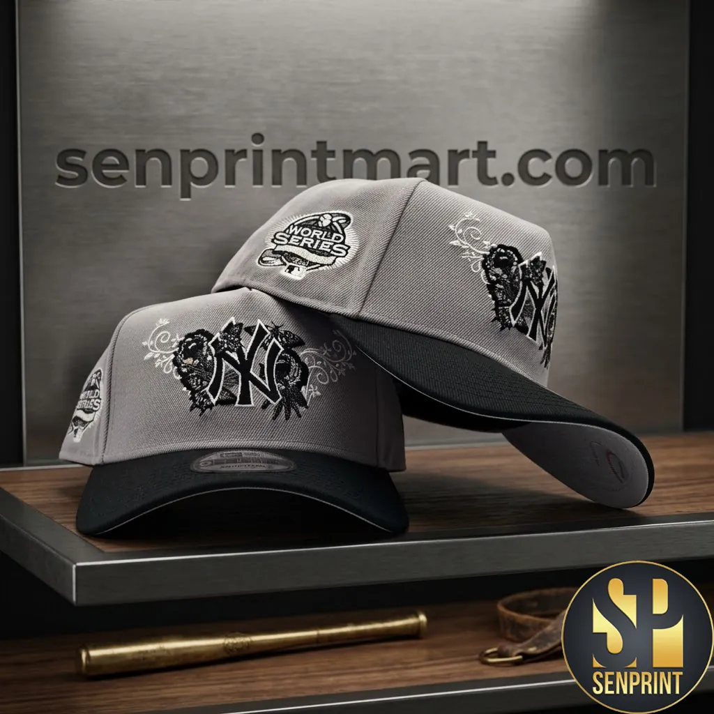 New York Yankees 2003 World Series Butterfly Logo Snapback Hat