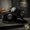 Montreal Expos 1982 All Star Game Bronze Black Snapback Hat Montreal Expos 1982 All Star Game Bronze Black Snapback Hat