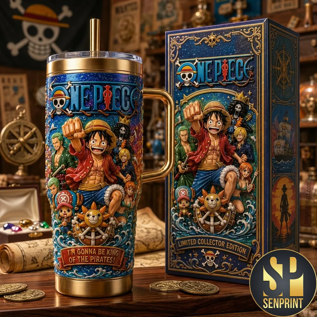 One Piece Luffy Limited Collector Edition Personalized Tumbler