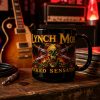 Lynch Mob Wicked Sensation Heavy Metal Rock Band Skull Graphic Black Ceramic Coffee Mug