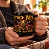 Lynch Mob Wicked Sensation Heavy Metal Rock Band Skull Graphic Black Ceramic Coffee Mug