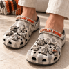 Cleveland Browns NFL Deer Camo Premium Dawg Pound 3D Charm Clogs