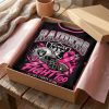 Las Vegas Raiders Breast Cancer Awareness Pink Ribbon Fight Too Graphic T-Shirt