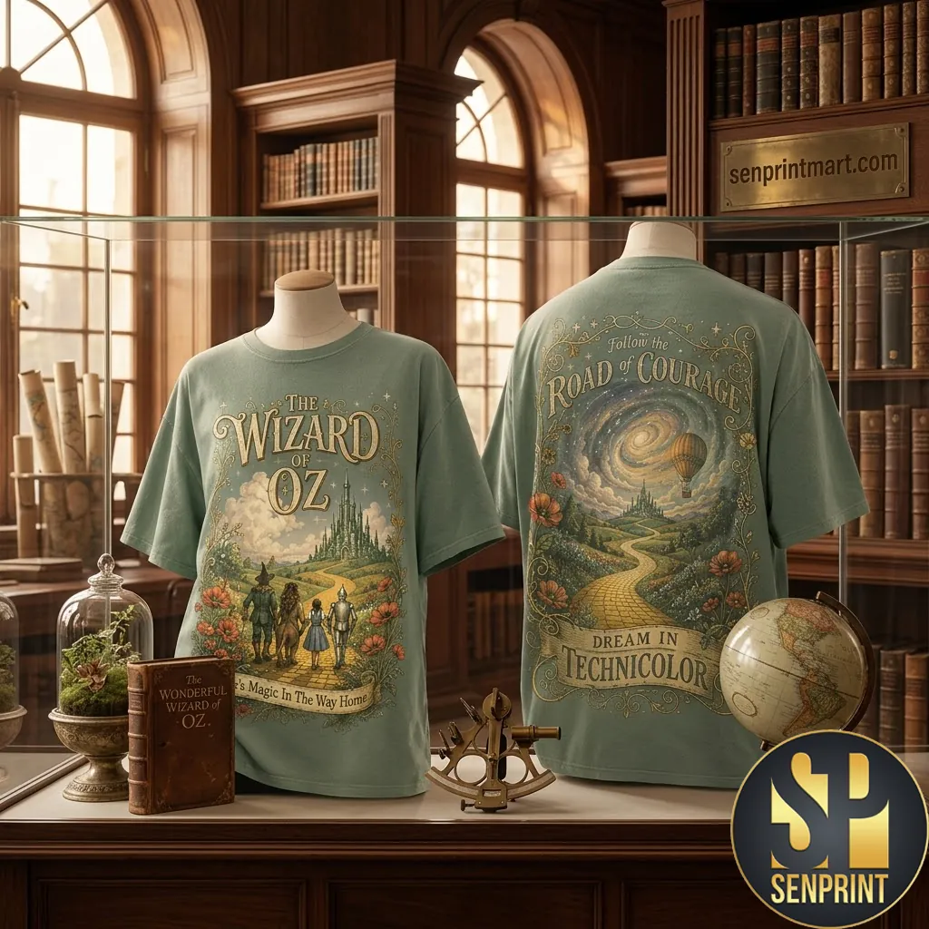 The Wizard Of Oz Road Of Courage Graphic 3D T-Shirt