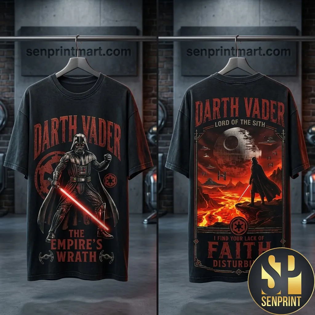 Darth Vader The Empire’s Wrath Star Wars Graphic T-Shirt