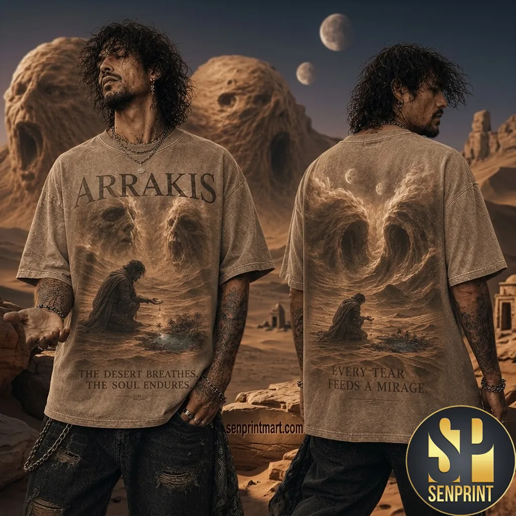 Arrakis Desert Soul Endures Graphic 3D T-Shirt