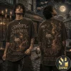 Ozzy Osbourne Prince Of Darkness Vintage Style Graphic T-Shirt Ozzy Osbourne Prince Of Darkness Vintage Style Graphic T-Shirt